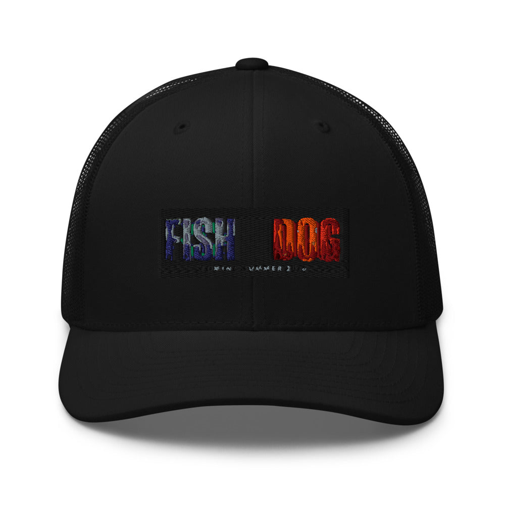 Fish Dog Trucker Hat