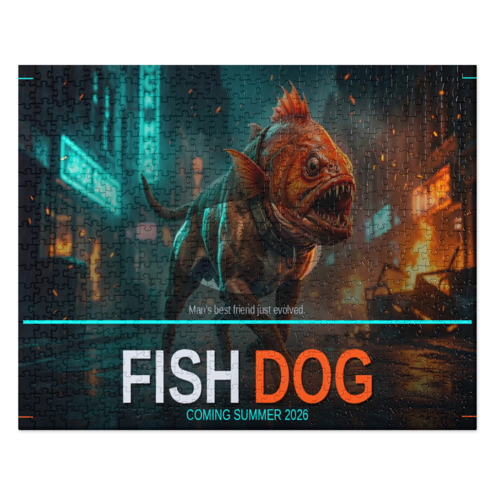 Fish Dog Jigsaw Puzzle