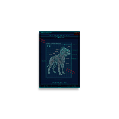 FD-01 Specimen Poster (Unframed)