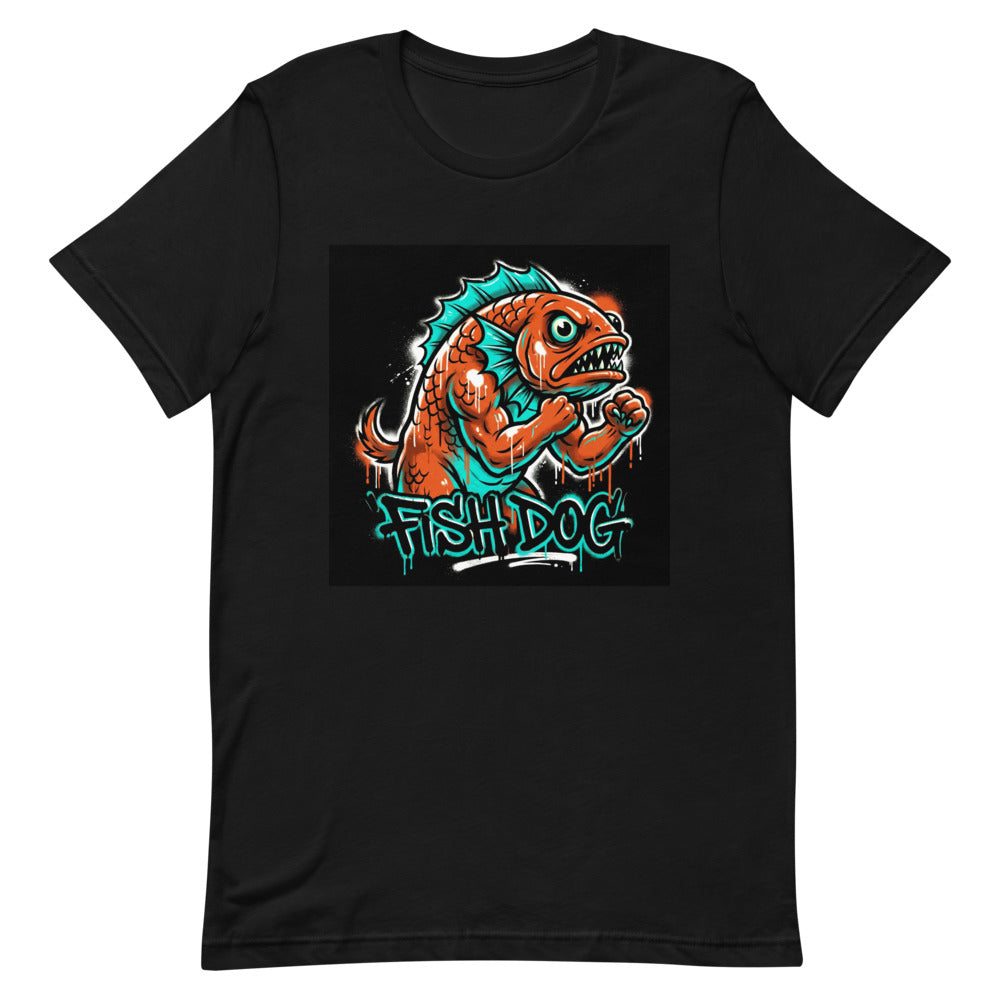 Fish Dog Streetwear Tee