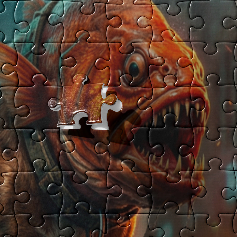 Fish Dog Jigsaw Puzzle