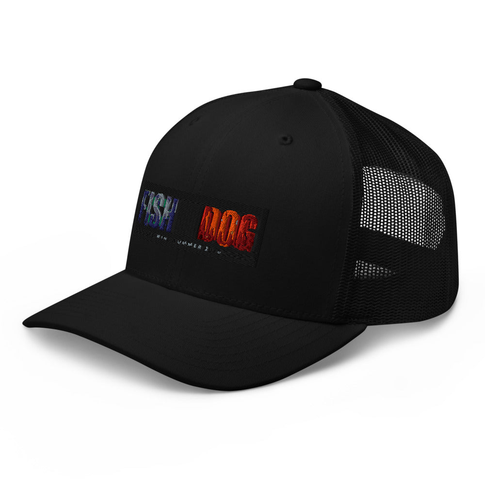Fish Dog Trucker Hat