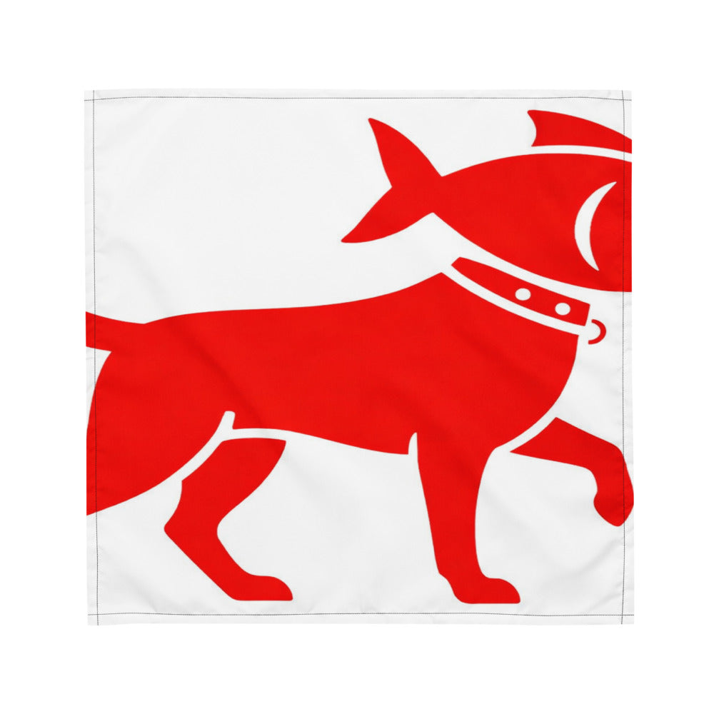 Fish Dog Icon Pet Bandana