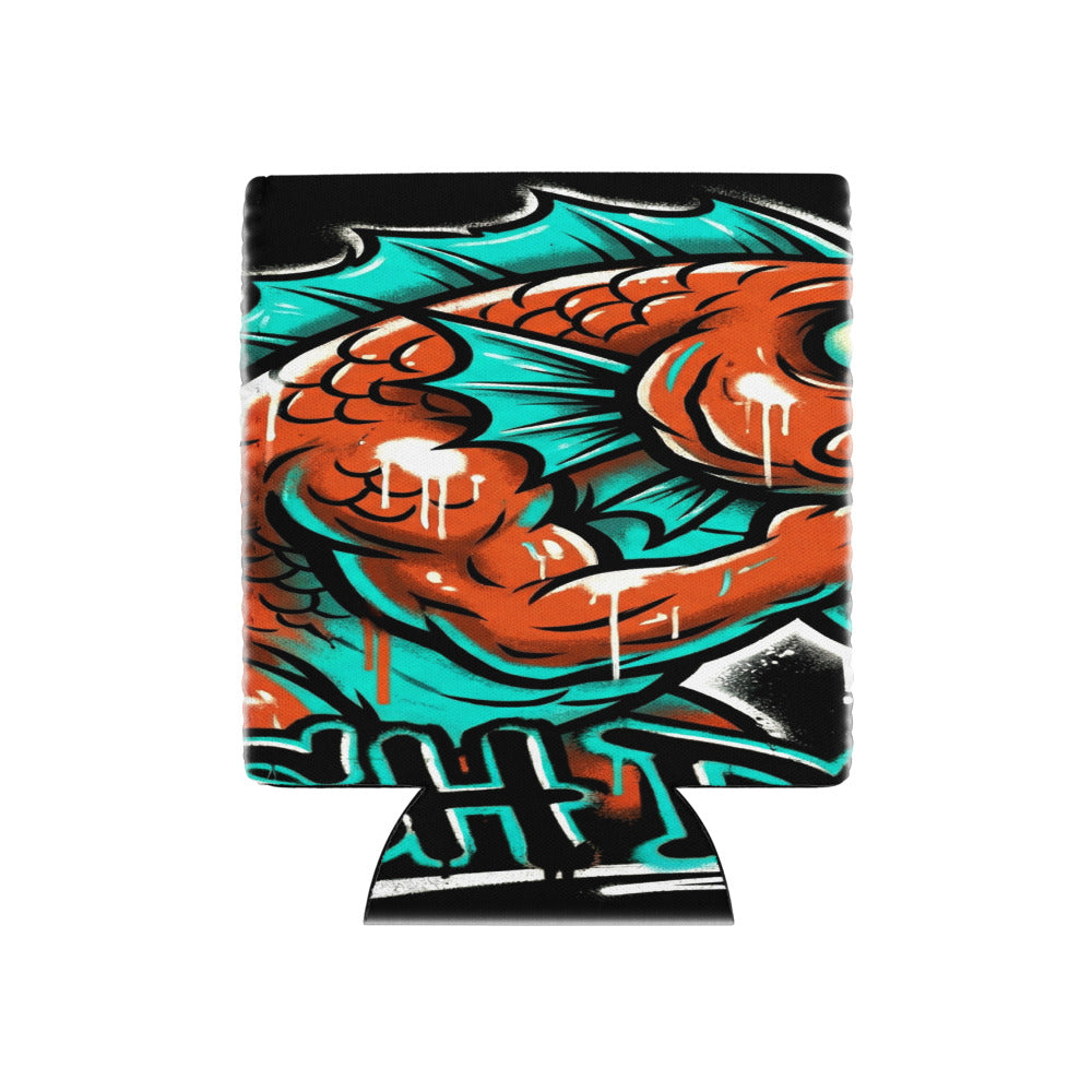 Fish Dog Can Cooler