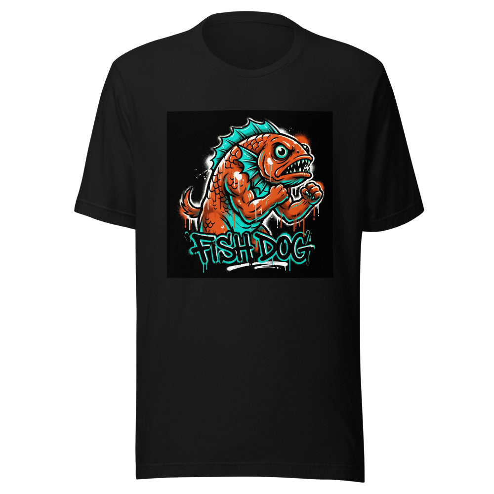 Fish Dog Streetwear Tee