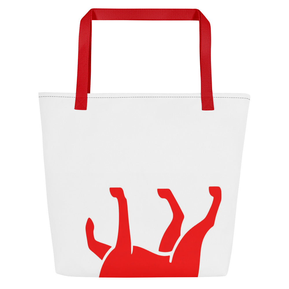 Fish Dog Icon Tote Bag