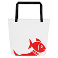 Fish Dog Icon Tote Bag