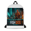 Fish Dog All-Over Print Backpack