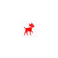 Fish Dog Icon Sticker