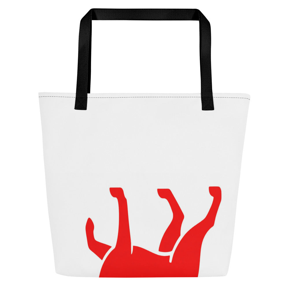 Fish Dog Icon Tote Bag